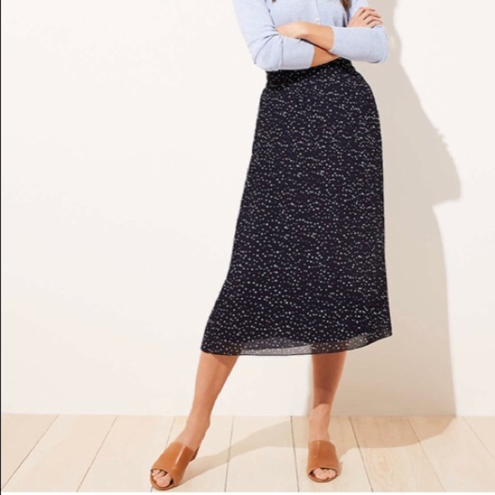 LOFT Midi skirt